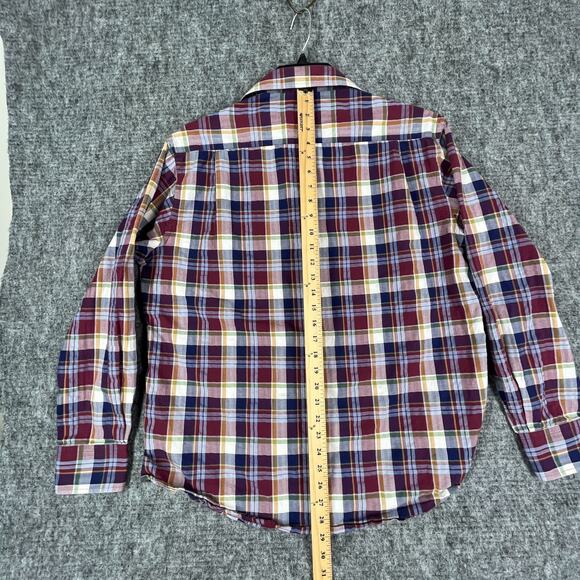 Southern Pines Shirt Men Extra Large Plaid Knit Relaxed Chore Trail Hike Camping - Picture 11 of 13